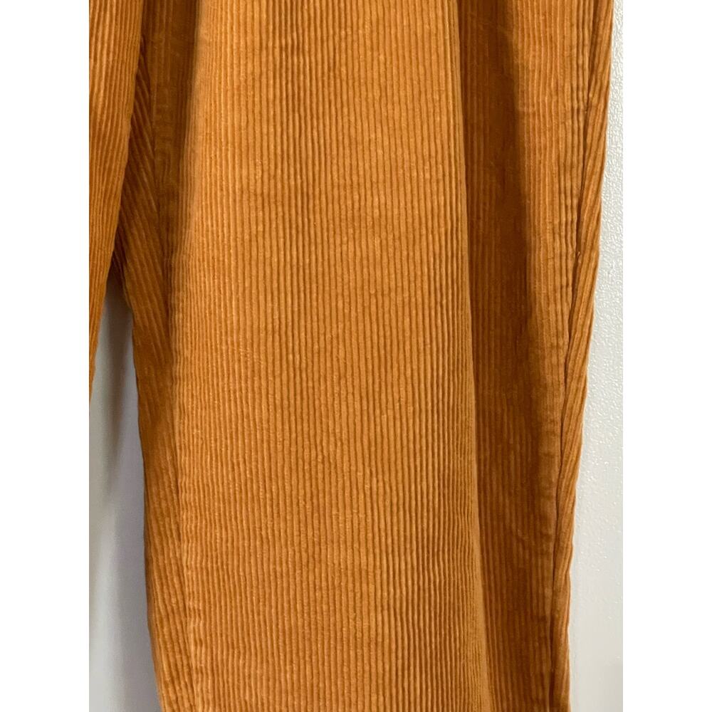 Corduroy Pants Casual Comfy Straight Leg Medium High Waist - Picture 6 of 6